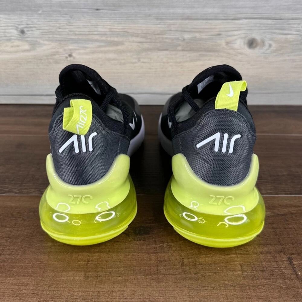 Nike Air Max 270 Light Lemon Twist Black Anthracite AH8050 703 men’s size 10.5 - Picture 4 of 5